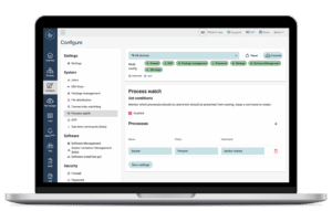 Configuration management- watchin processes