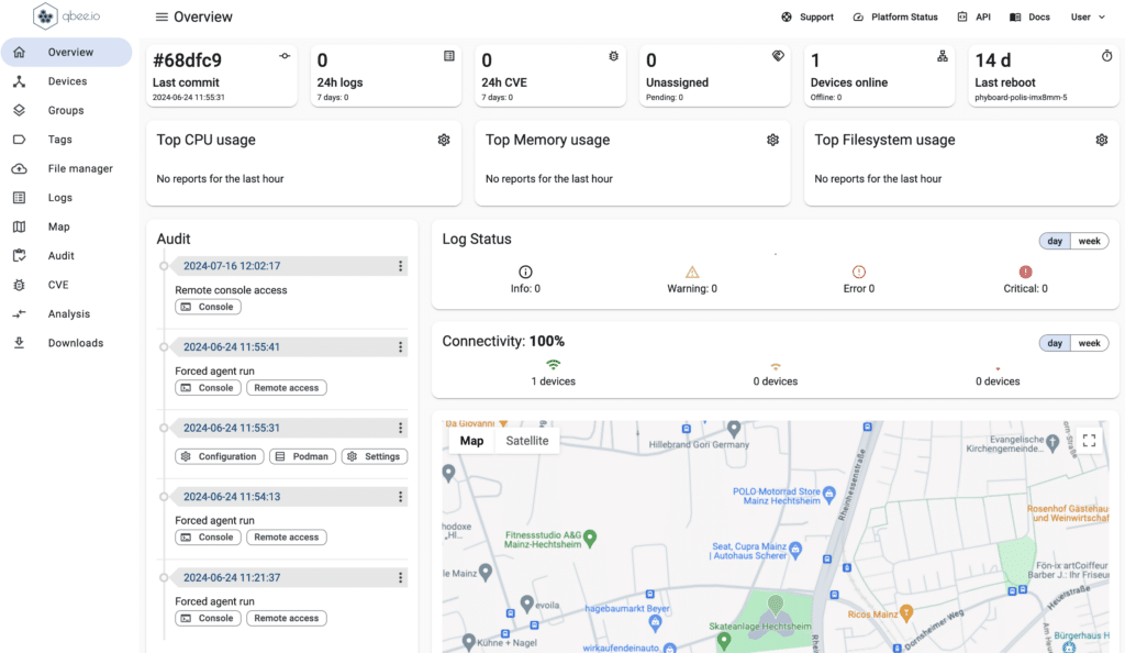 dashboard